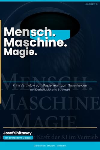 Buchcover: Mensch. Maschine. Magie.